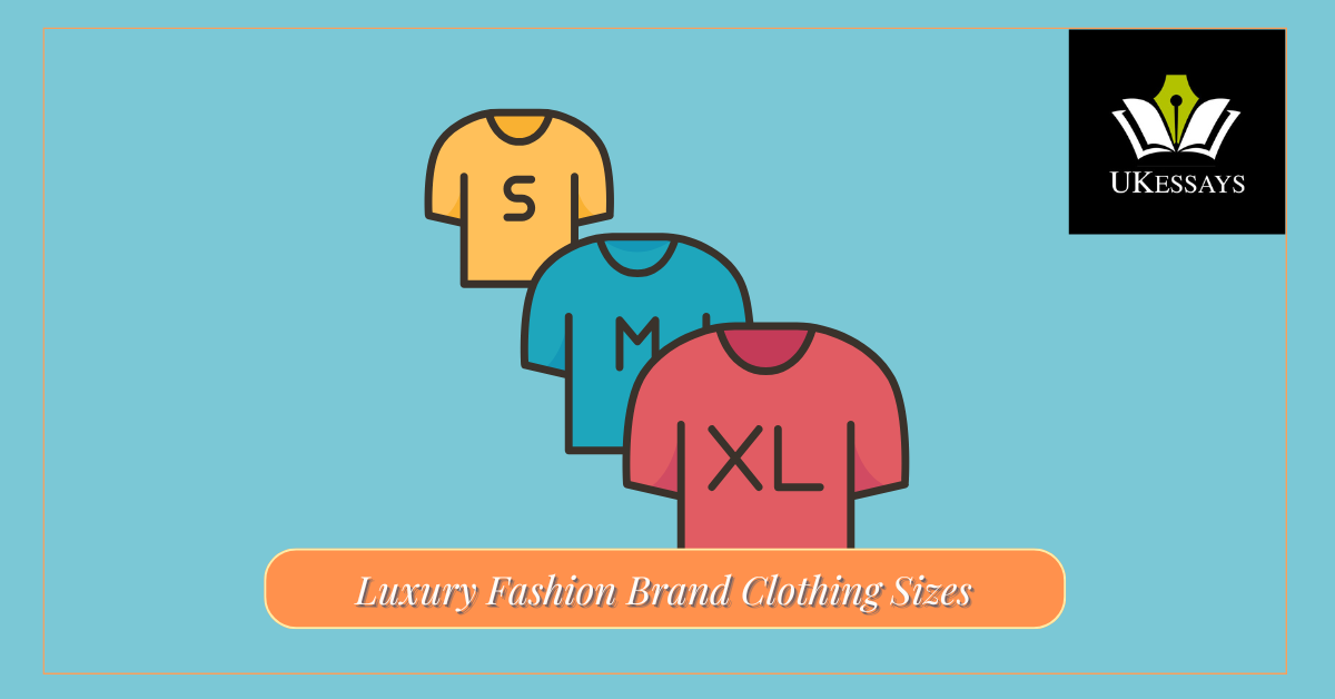 Luxury Fashion Brand Clothing Sizes