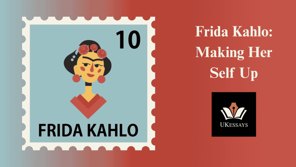 Frida Kahlo Making Her Self Up